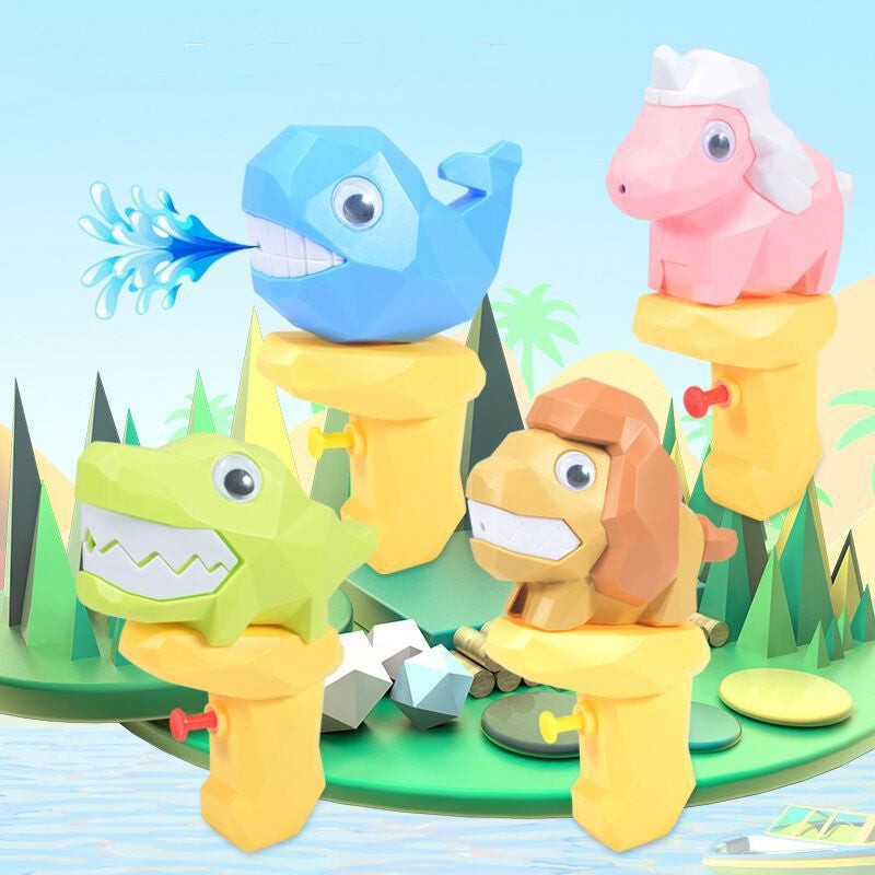 Dinosaur Geometric Small Water Gun Toy - LJ Enterprise